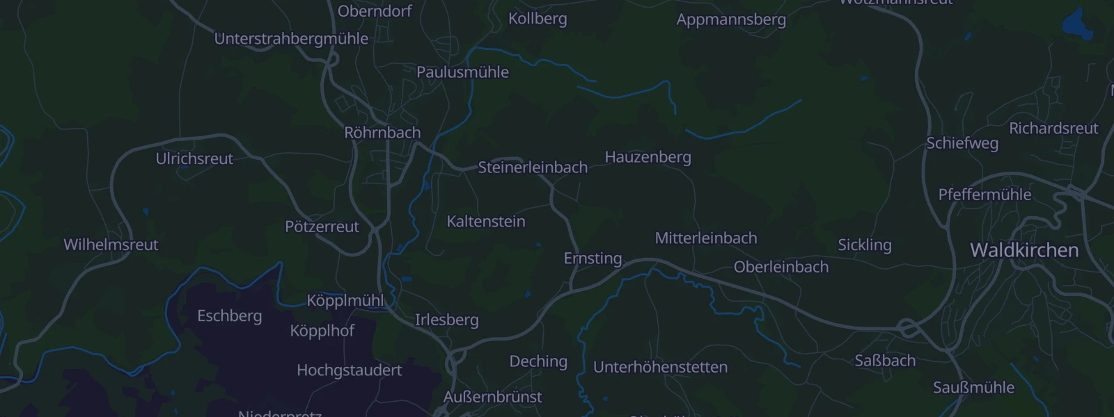 Karte von Röhrnbach