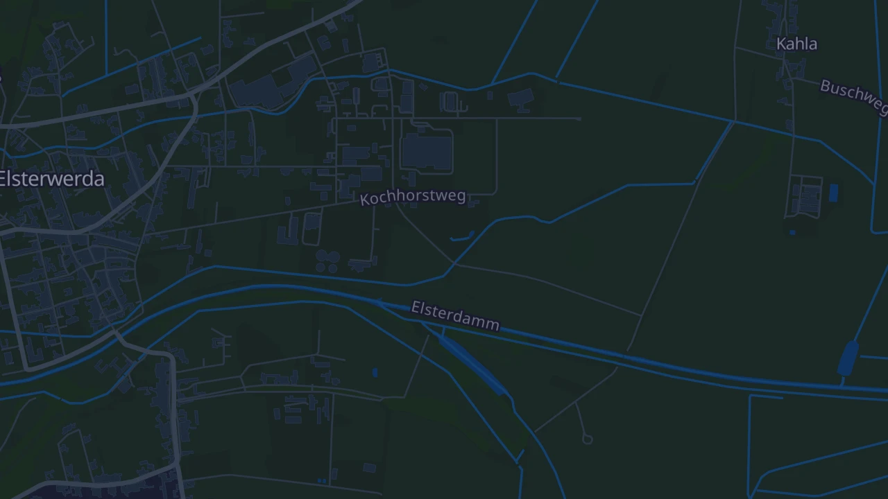 Karte von Elsterwerda