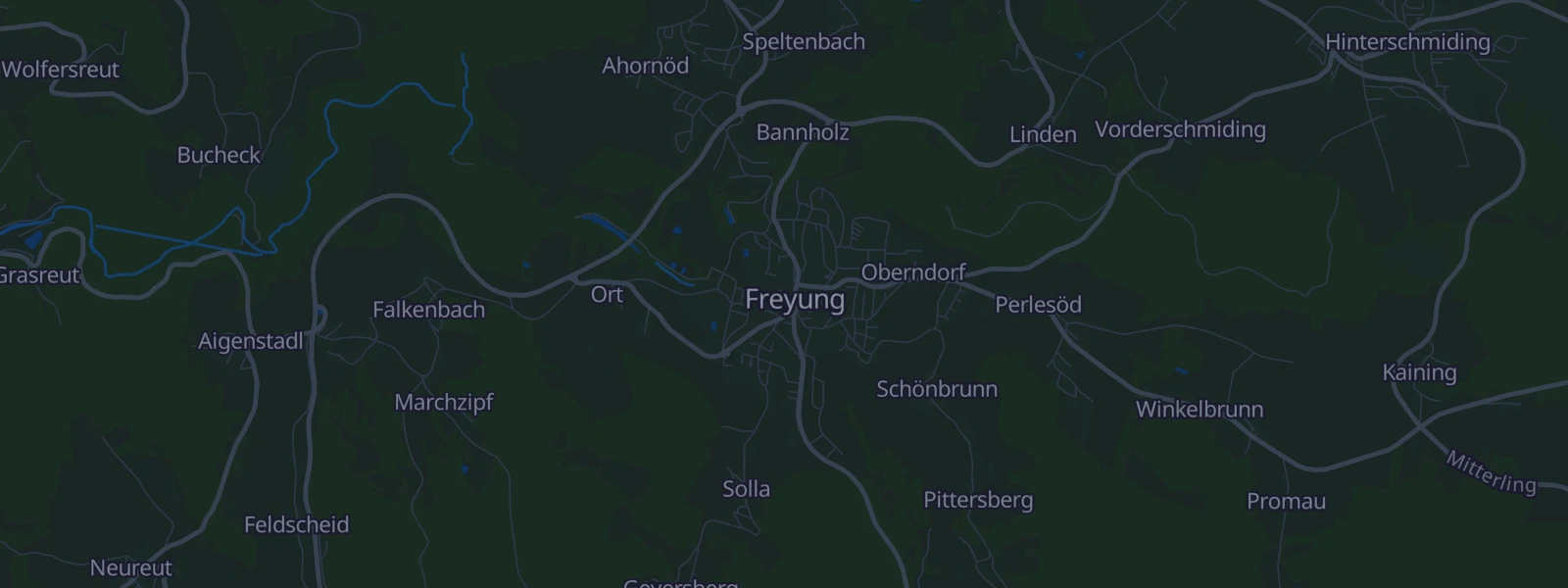 Karte von Freyung