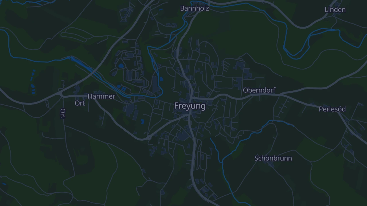 Karte von Freyung