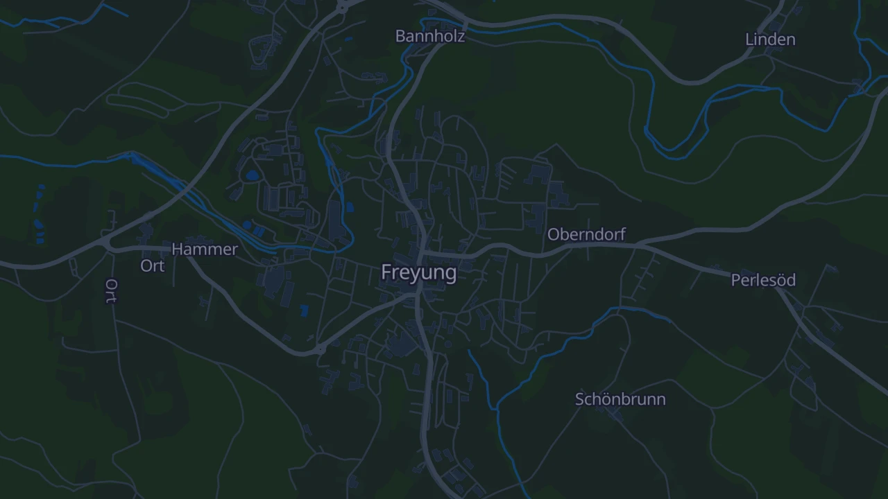 Karte von Freyung