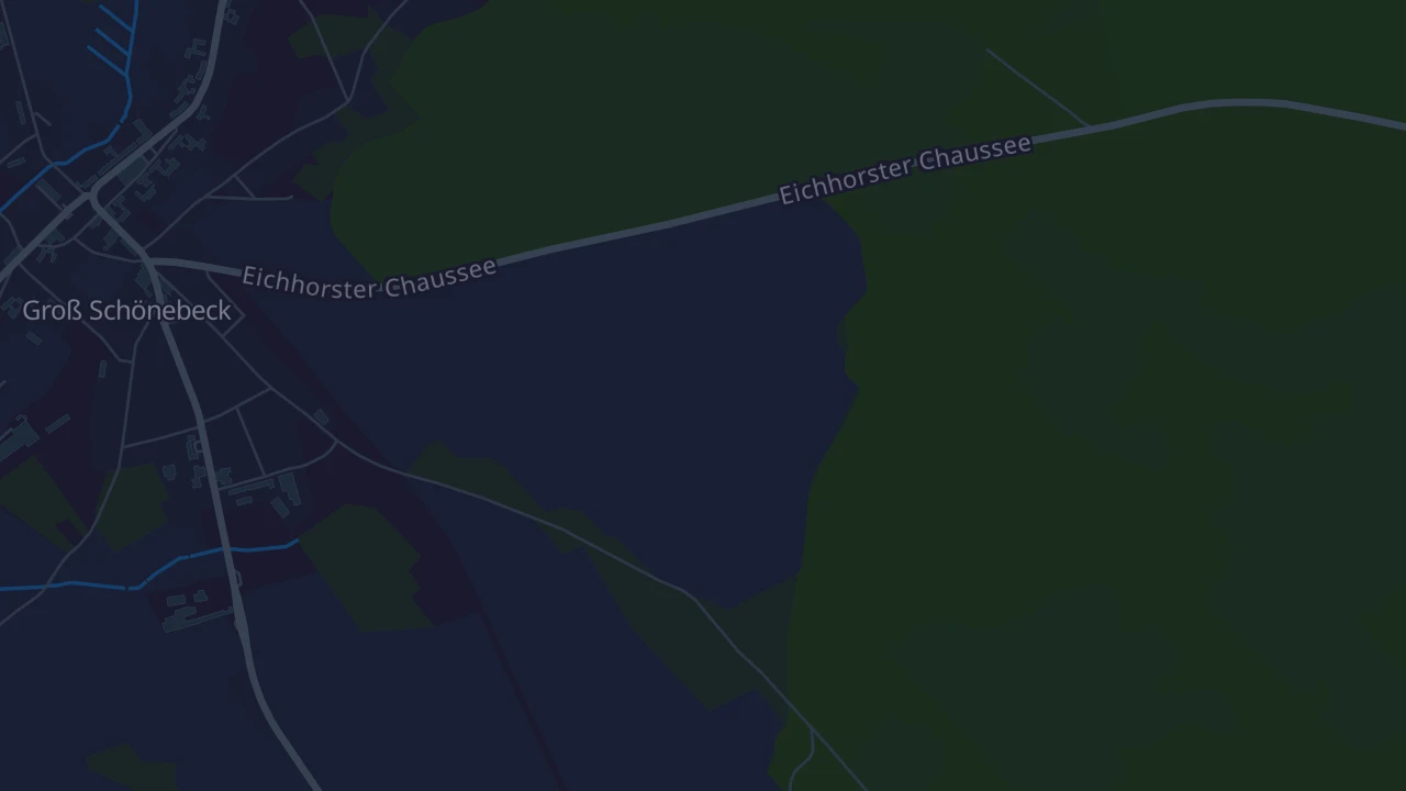 Karte von Schorfheide