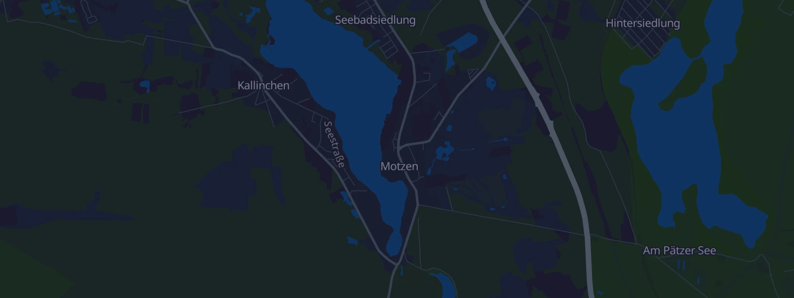 Karte von Motzen