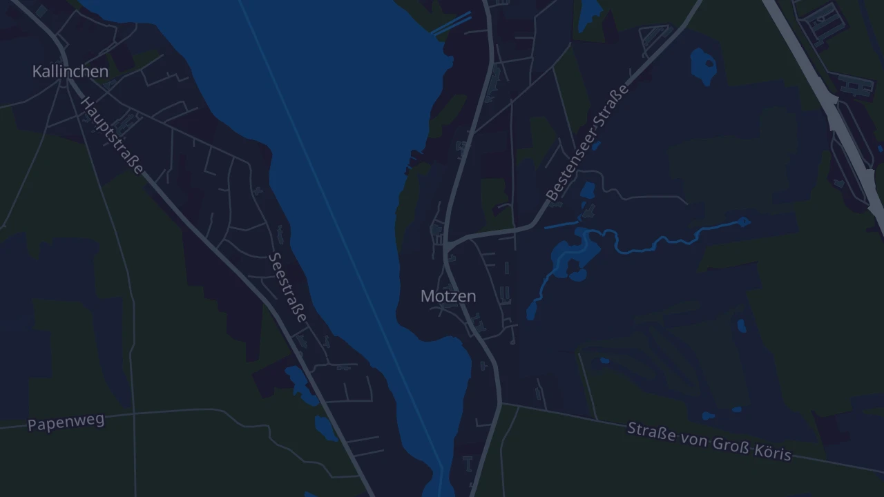 Karte von Motzen
