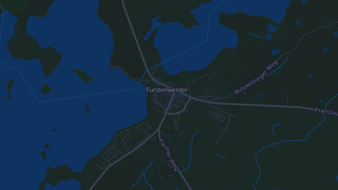 Karte von Nordwestuckermark