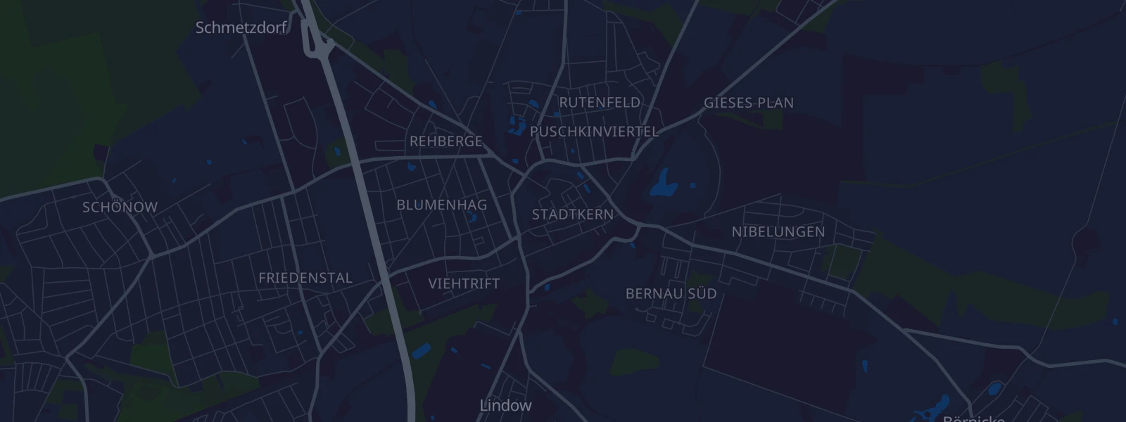 Karte von Bernau