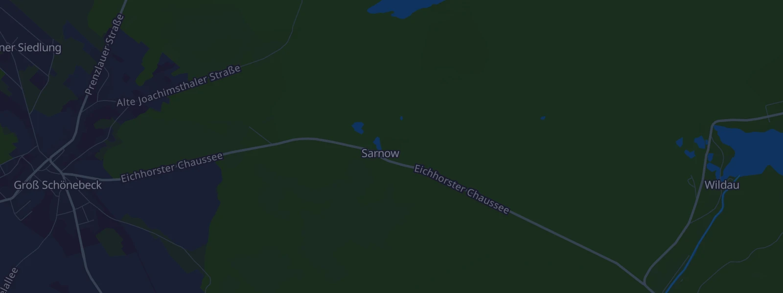 Karte von Schorfheide OT Groß Schönebeck