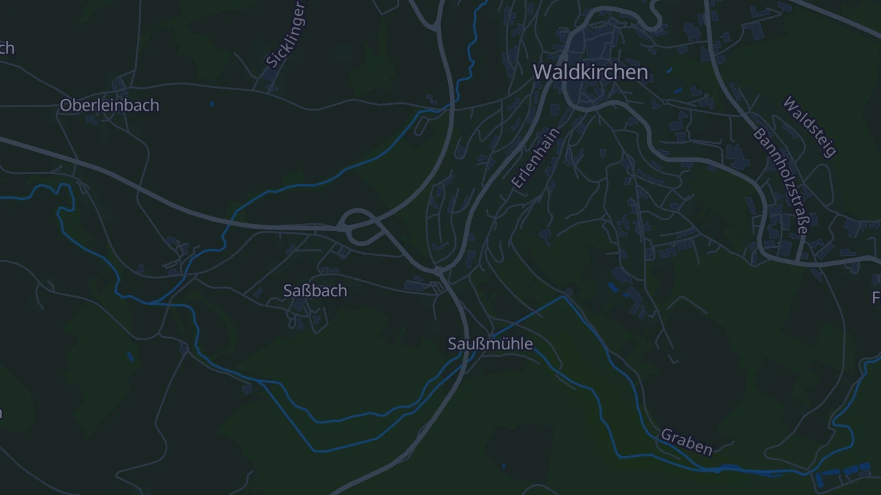 Karte von Waldkirchen