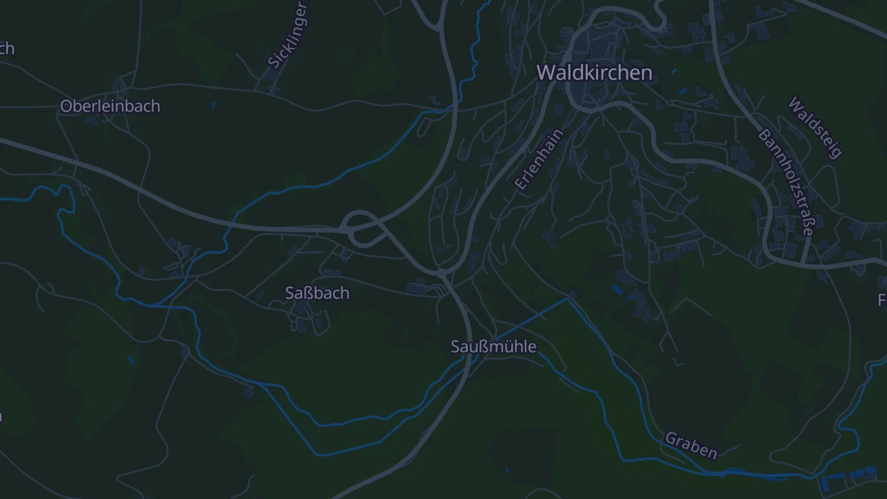 Karte von Waldkirchen