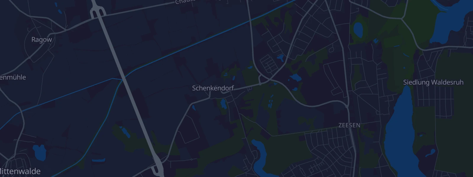 Karte von Schenkendorf-Krummensee