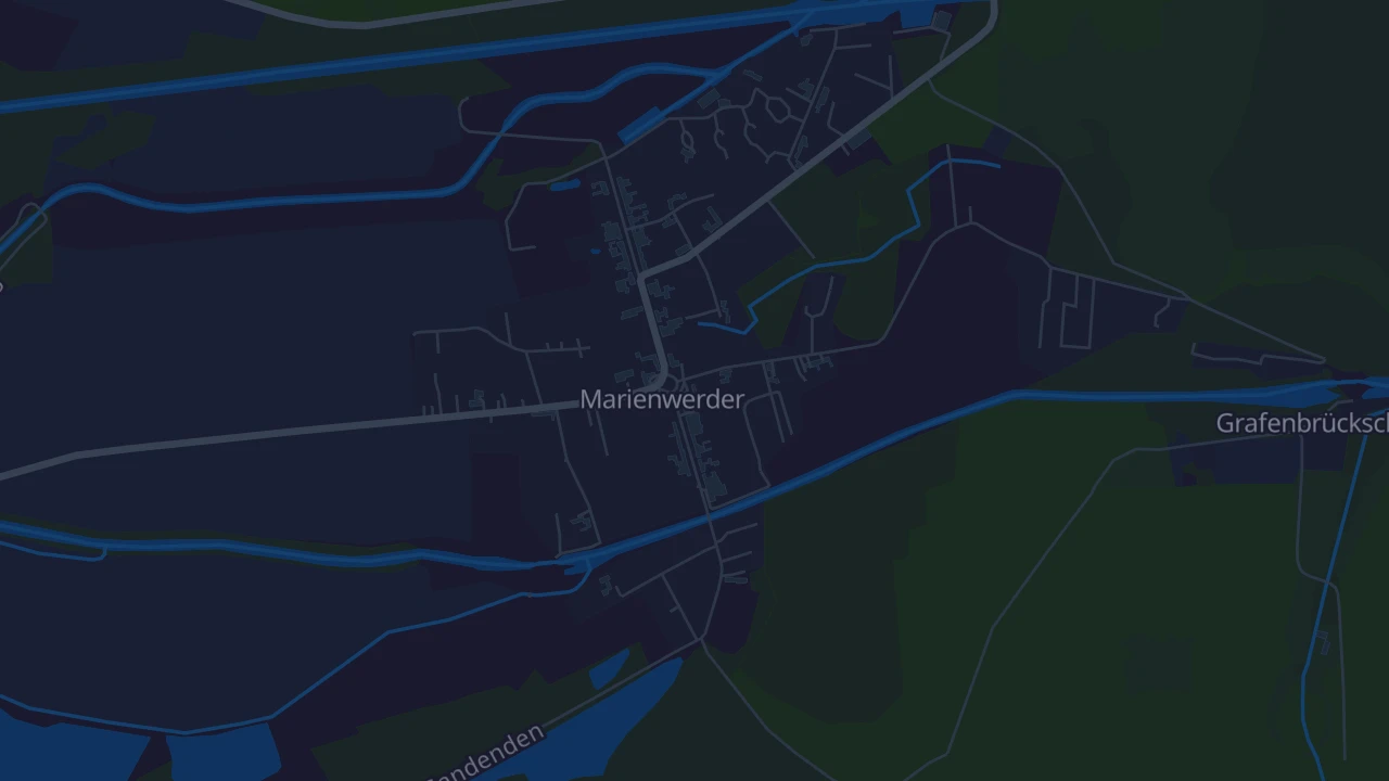 Karte von Marienwerder