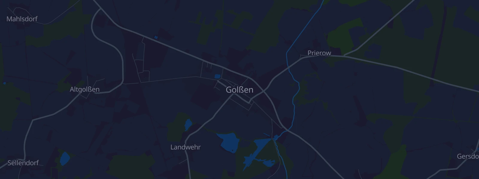 Karte von Golßen