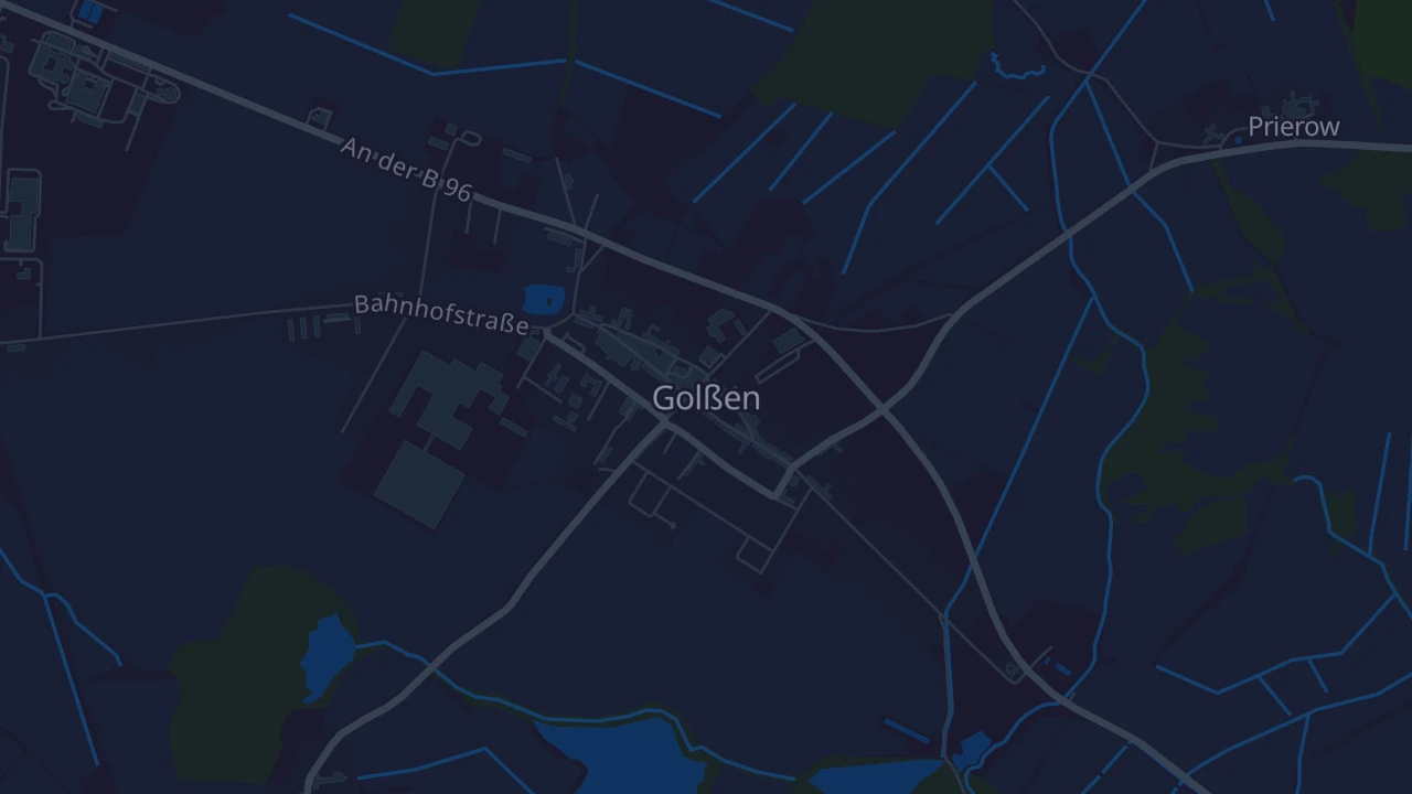 Karte von Golßen