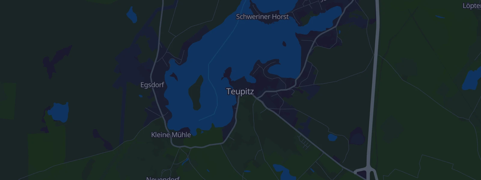 Karte von Teupitz