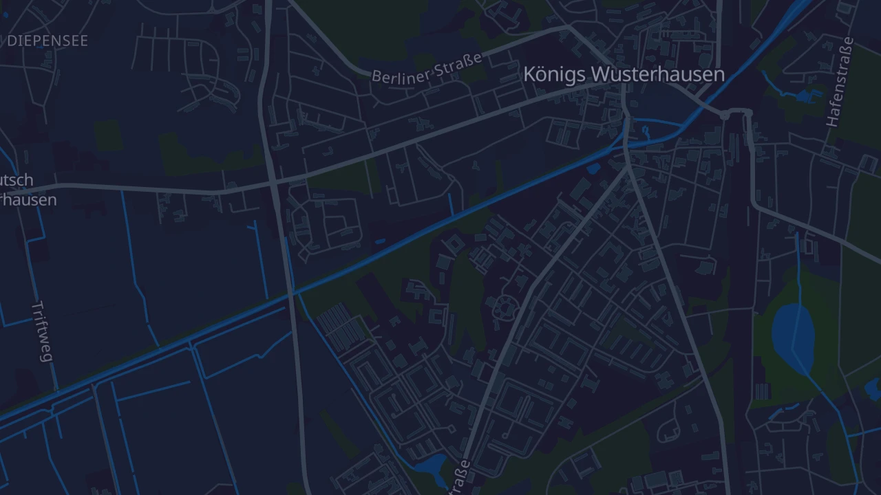 Karte von Königs Wusterhausen