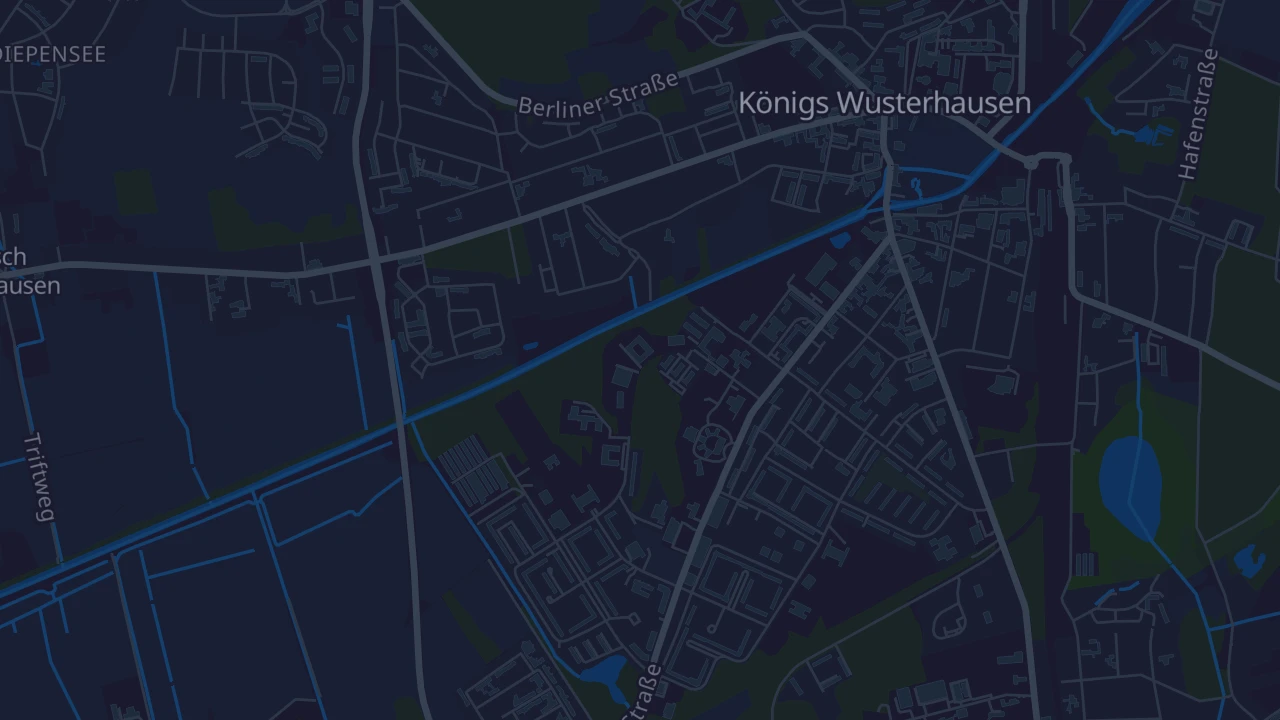 Karte von Königs Wusterhausen