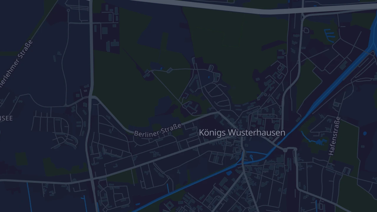 Karte von Königs Wusterhausen
