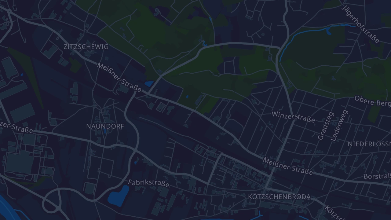 Karte von Radebeul