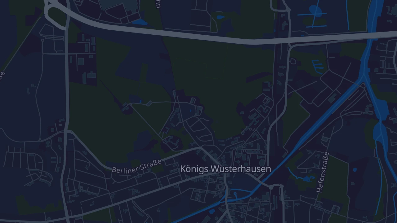 Karte von Königs Wusterhausen