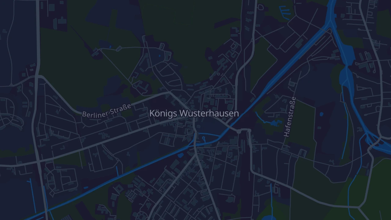 Karte von Königs Wusterhausen