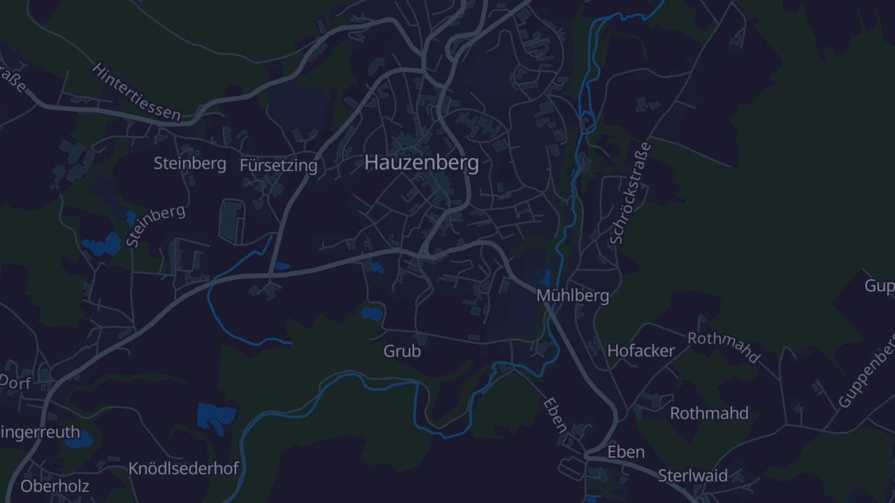 Karte von Hauzenberg