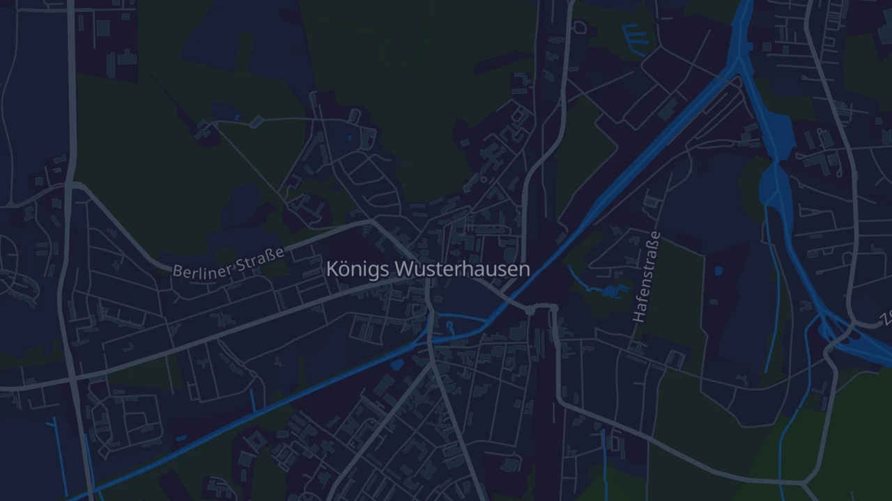Karte von Königs Wusterhausen