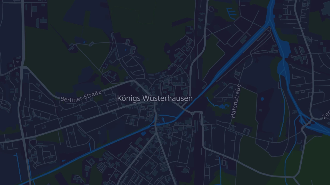 Karte von Königs Wusterhausen