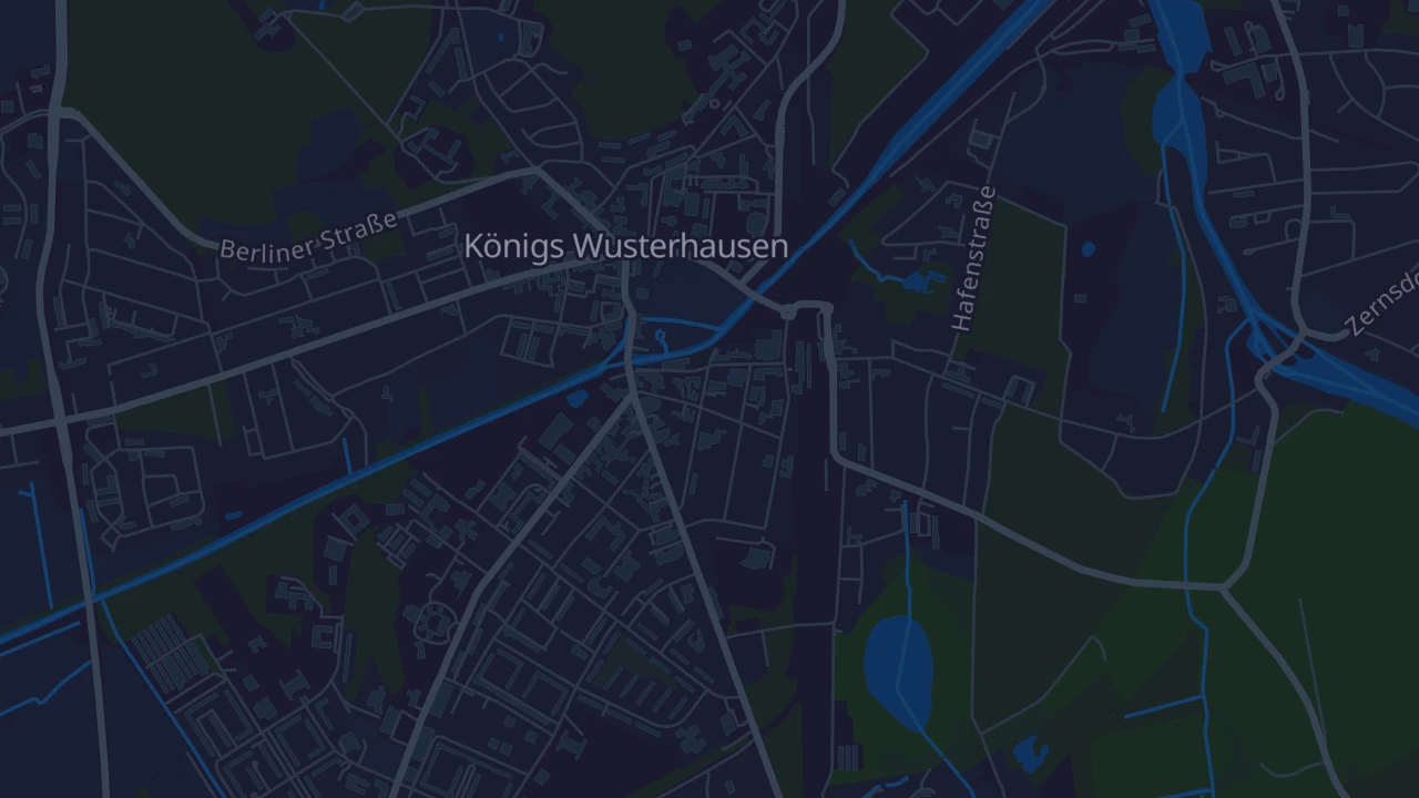 Karte von Königs Wusterhausen