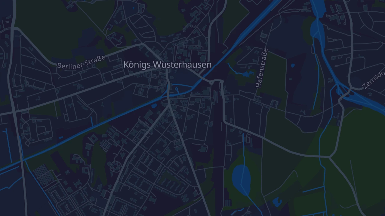 Karte von Königs Wusterhausen