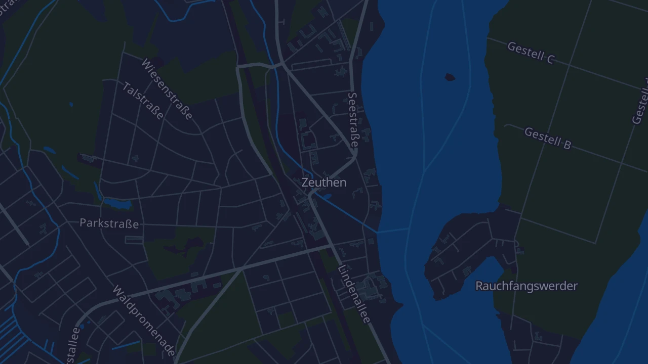 Karte von Zeuthen