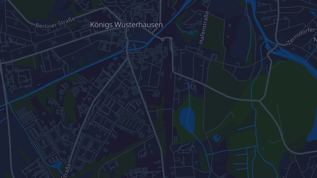 Karte von Königs Wusterhausen