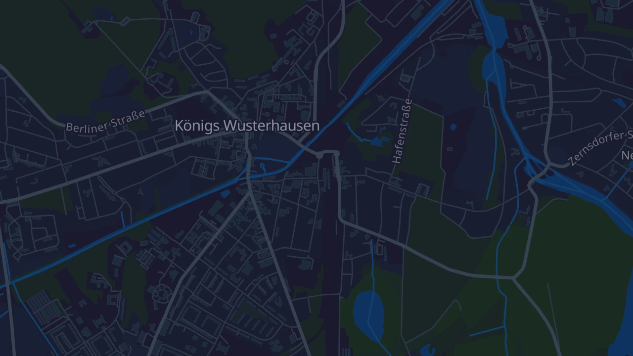 Karte von Königs Wusterhausen