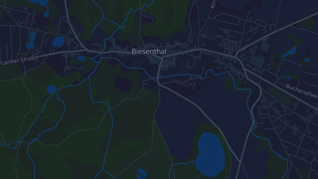 Karte von Biesenthal