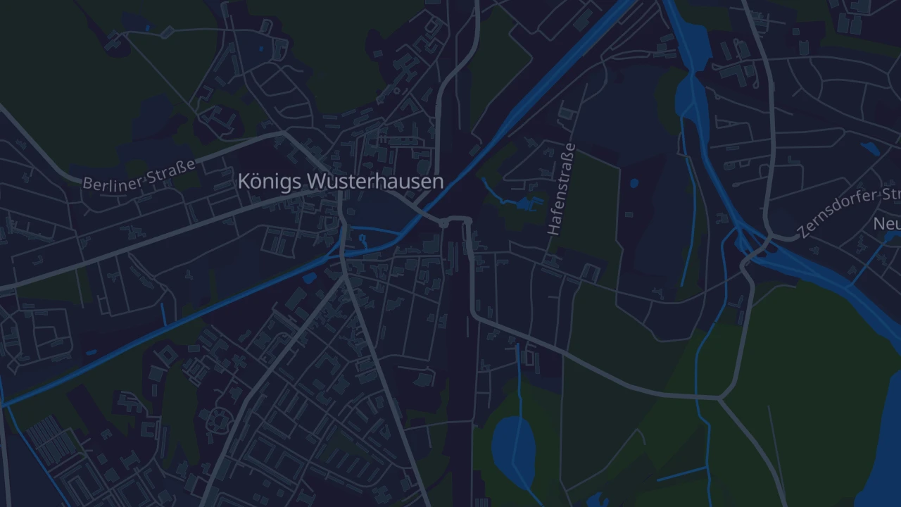 Karte von Königs Wusterhausen