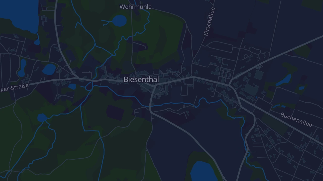 Karte von Biesenthal