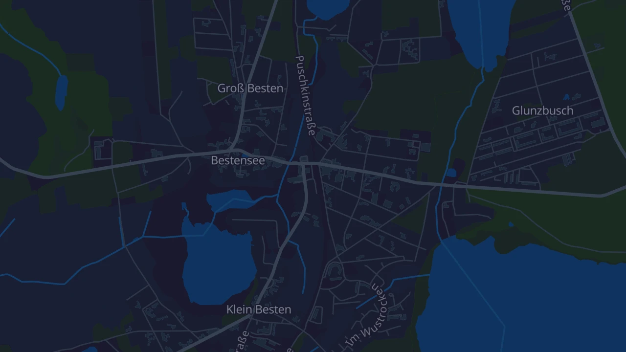 Karte von Bestensee
