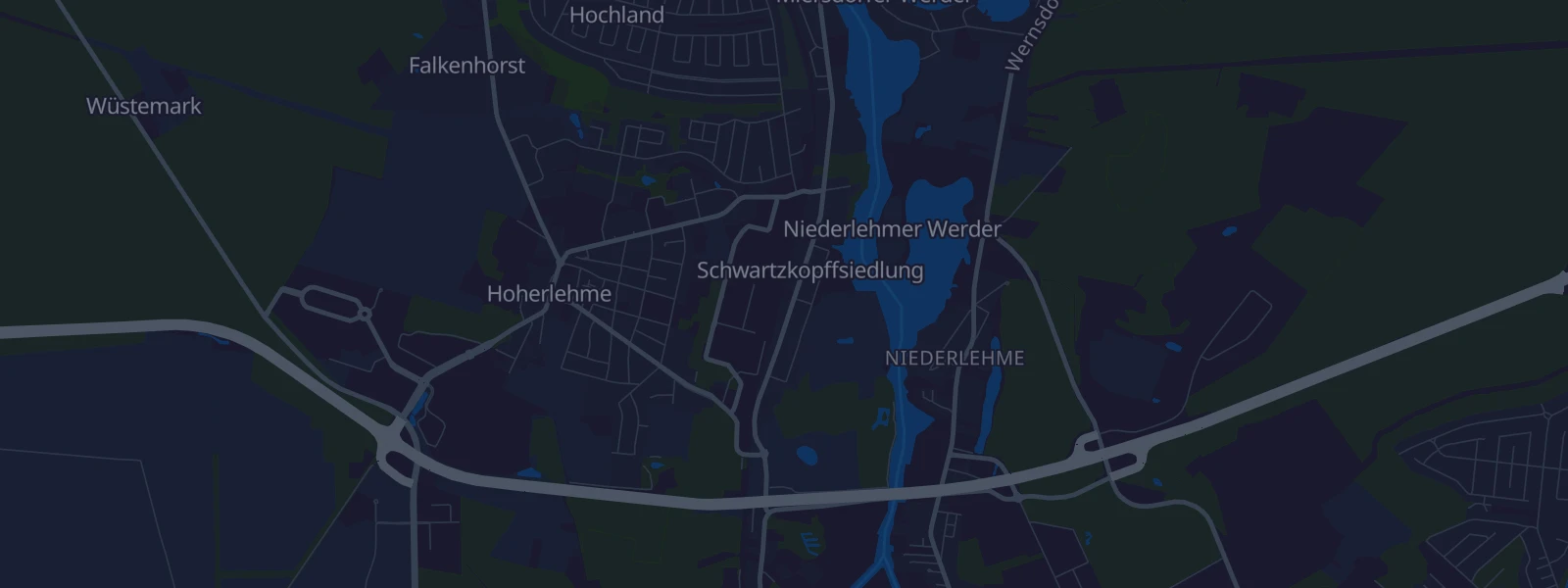 Karte von Wildau