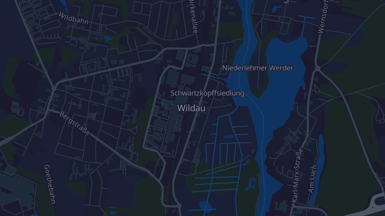 Karte von Wildau