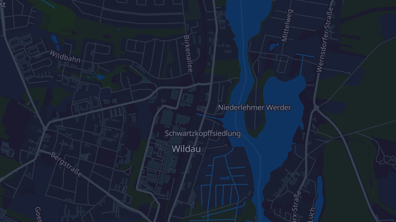 Karte von Wildau