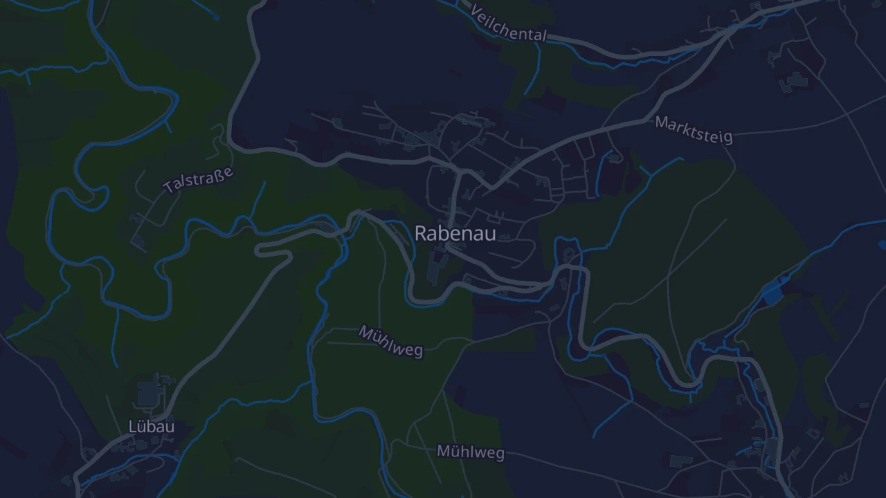 Karte von Rabenau