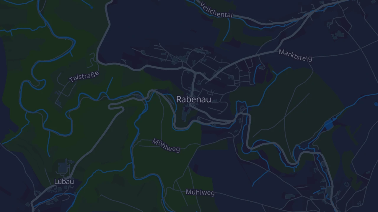 Karte von Rabenau