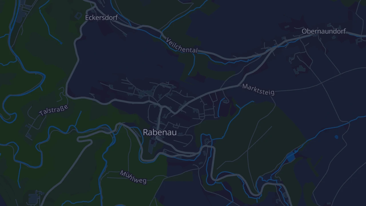 Karte von Rabenau