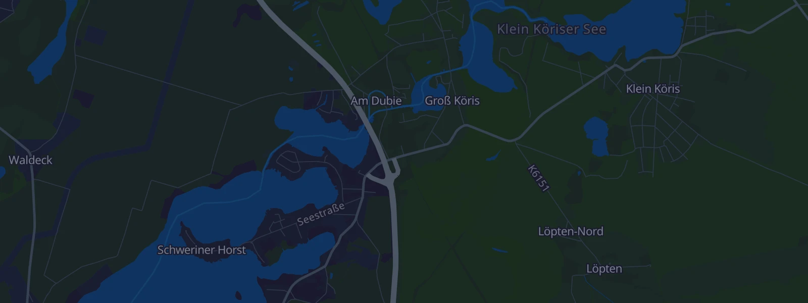 Karte von Groß Köris
