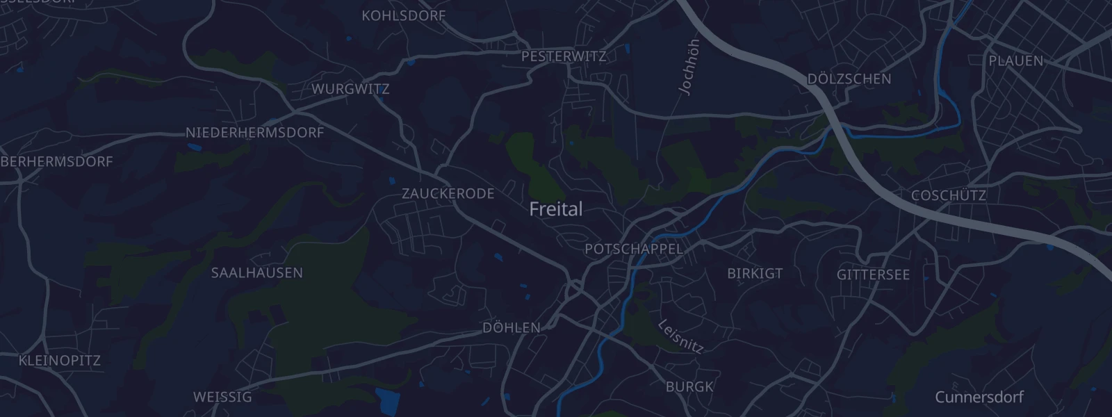 Karte von Freital