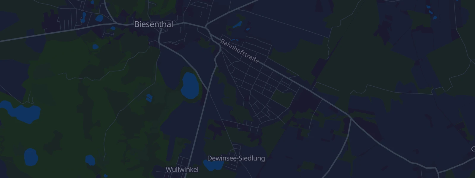 Karte von Biesenthal