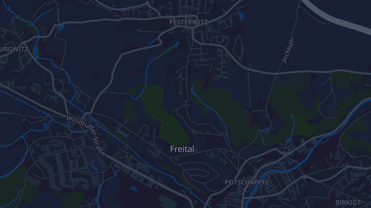 Karte von Freital