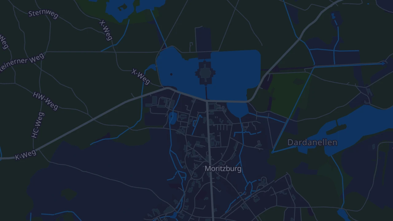 Karte von Moritzburg