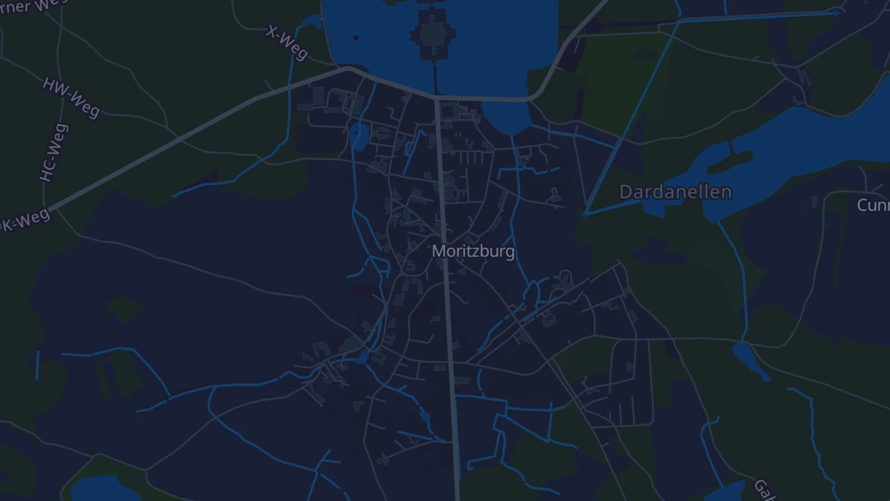 Karte von Moritzburg