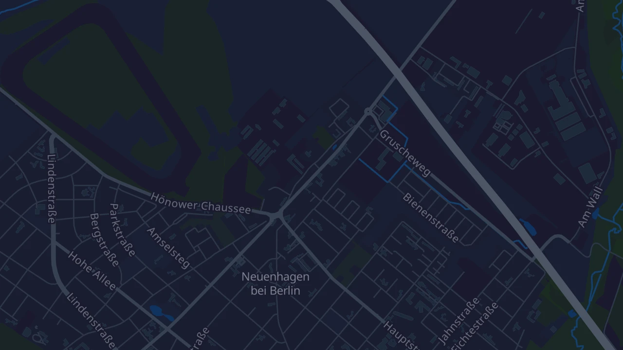 Karte von Neuenhagen bei Berlin