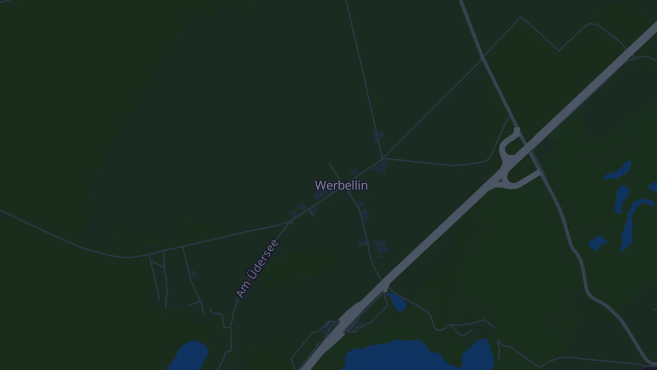 Karte von Werbellin